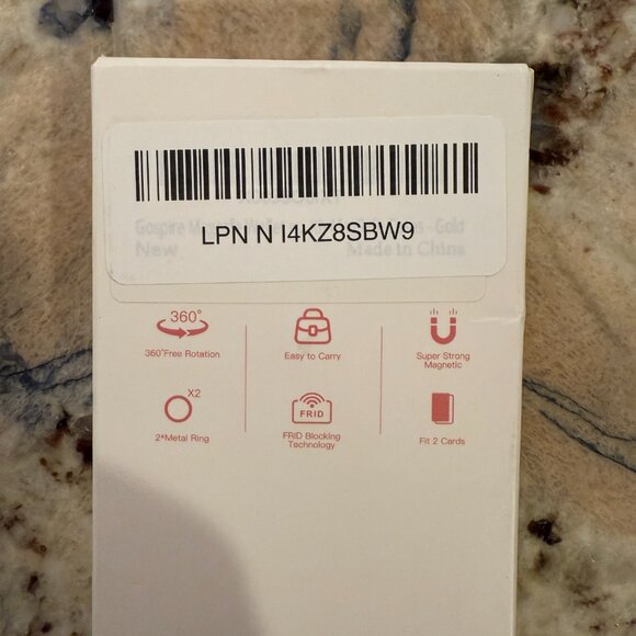 Magnetic Wallet & Cell Phone Card Holder - Picture 2 of 2